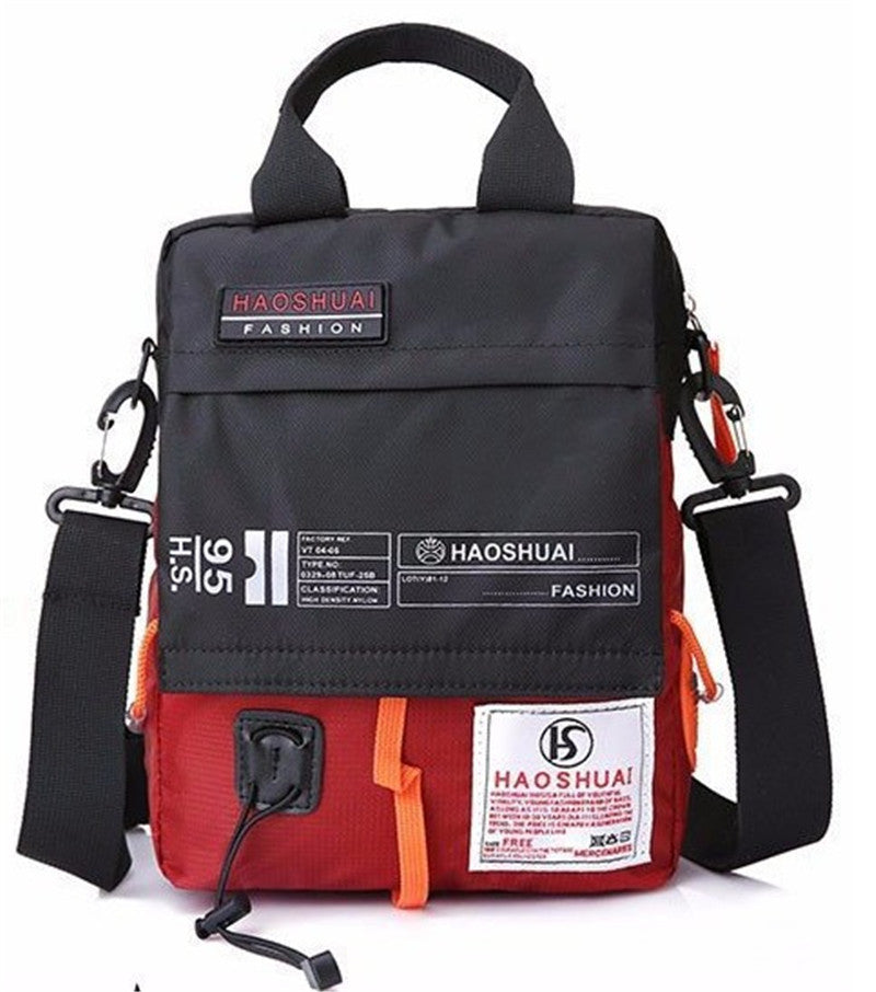 Nylon Outdoor Messenger Small Backpack