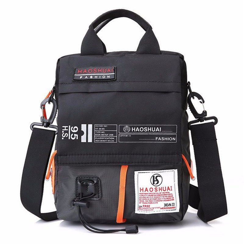 Nylon Outdoor Messenger Small Backpack