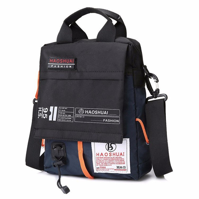 Nylon Outdoor Messenger Small Backpack