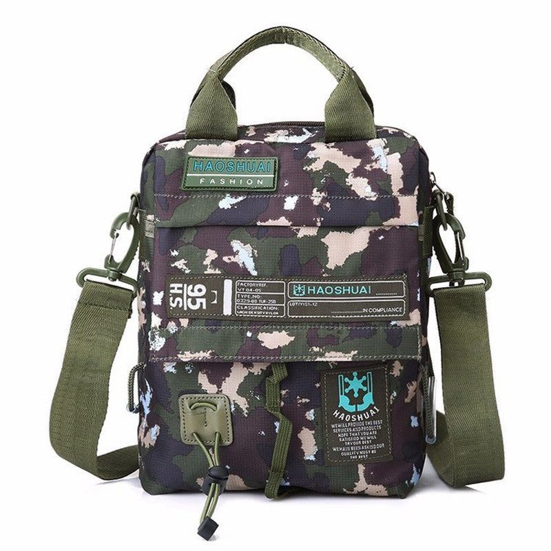 Nylon Outdoor Messenger Small Backpack