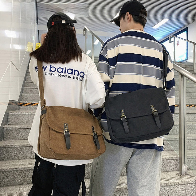 Fashion Men's Casual Retro Canvas Bag