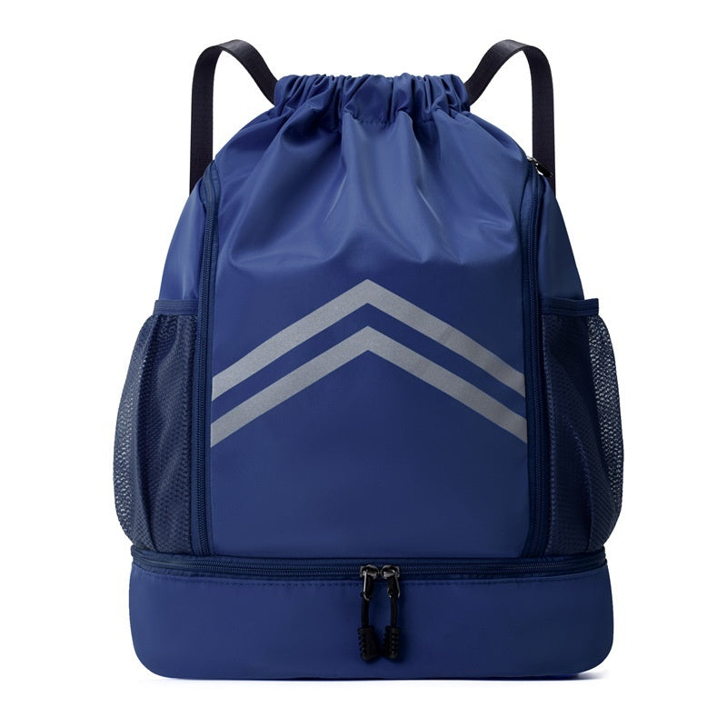 Drawstring Bag Reflective Backpack For Sports