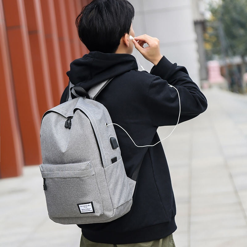 Large Capacity Men's And Women's Korean-style backpack