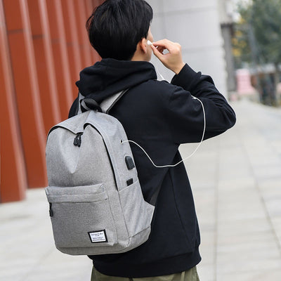 Large Capacity Men's And Women's Korean-style backpack