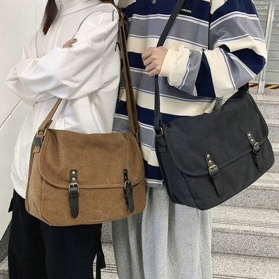 Fashion Men's Casual Retro Canvas Bag