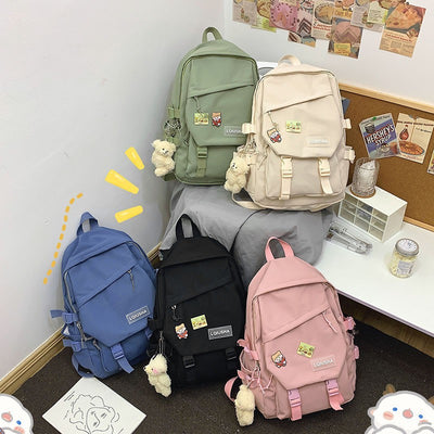 Nylon Large Capacity Backpack