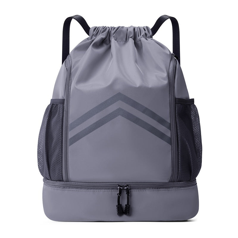 Drawstring Bag Reflective Backpack For Sports