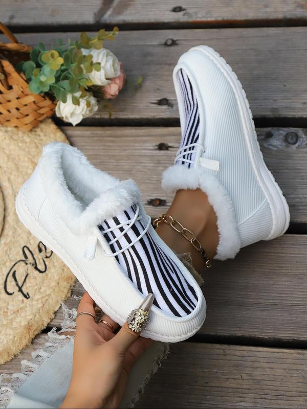 Women's Casual Straight Cotton Flat Shoes