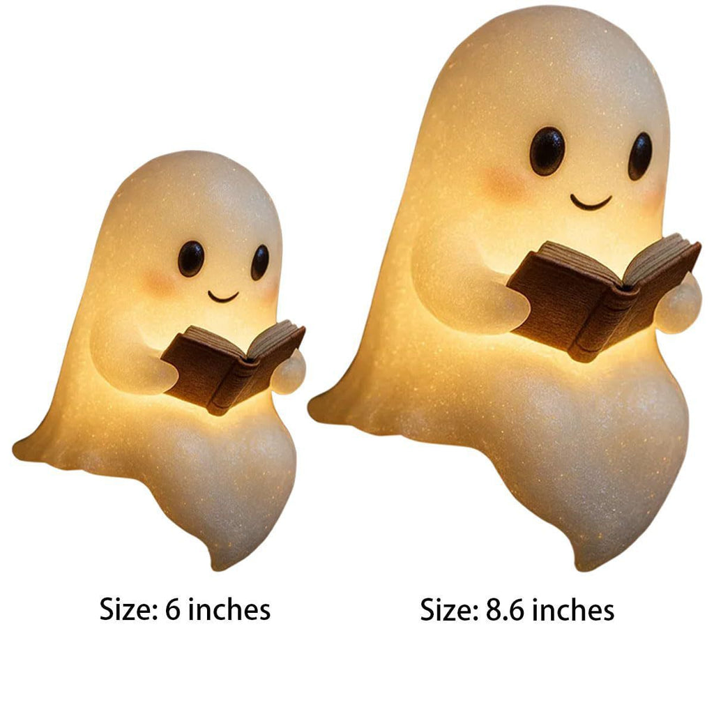 Cute LED Ghost Night Light Gift Halloween Decorations Warm Light