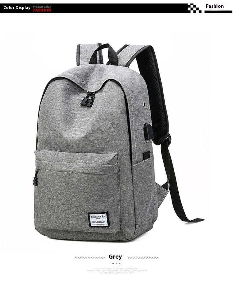 Large Capacity Men's And Women's Korean-style backpack