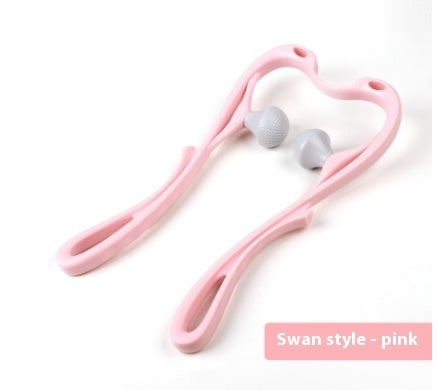 Multifunctional Manual Six-wheel Neck Massager Relieve Roller