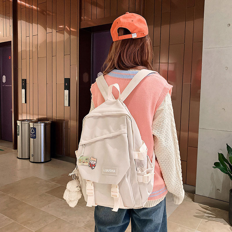 Nylon Large Capacity Backpack
