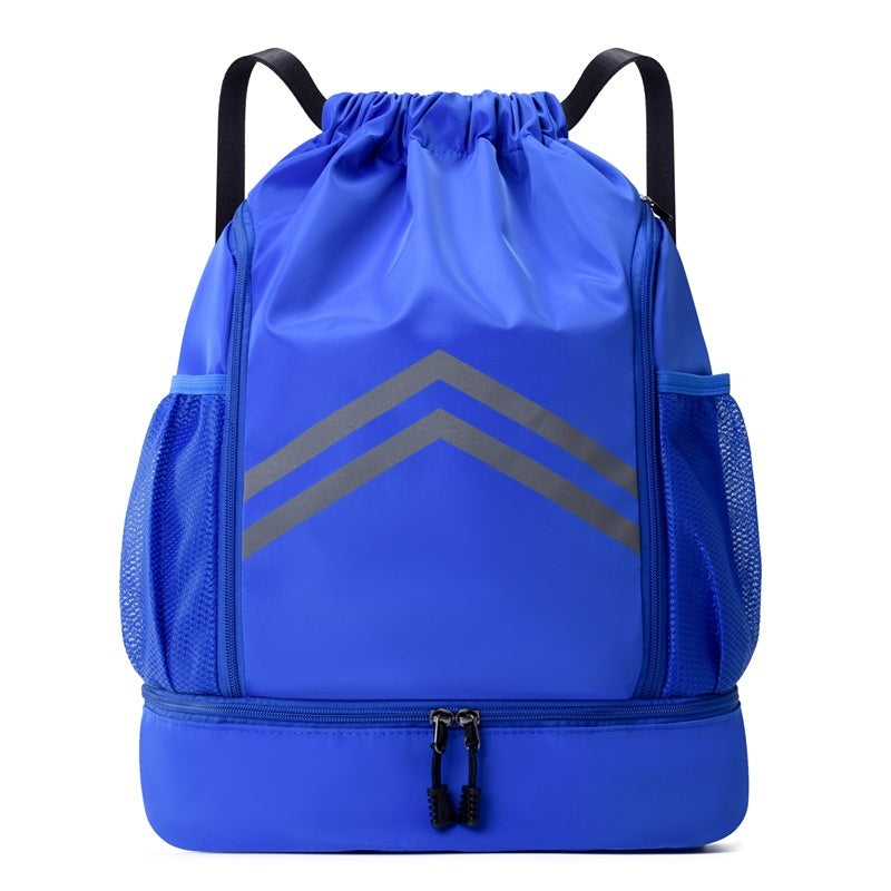 Drawstring Bag Reflective Backpack For Sports