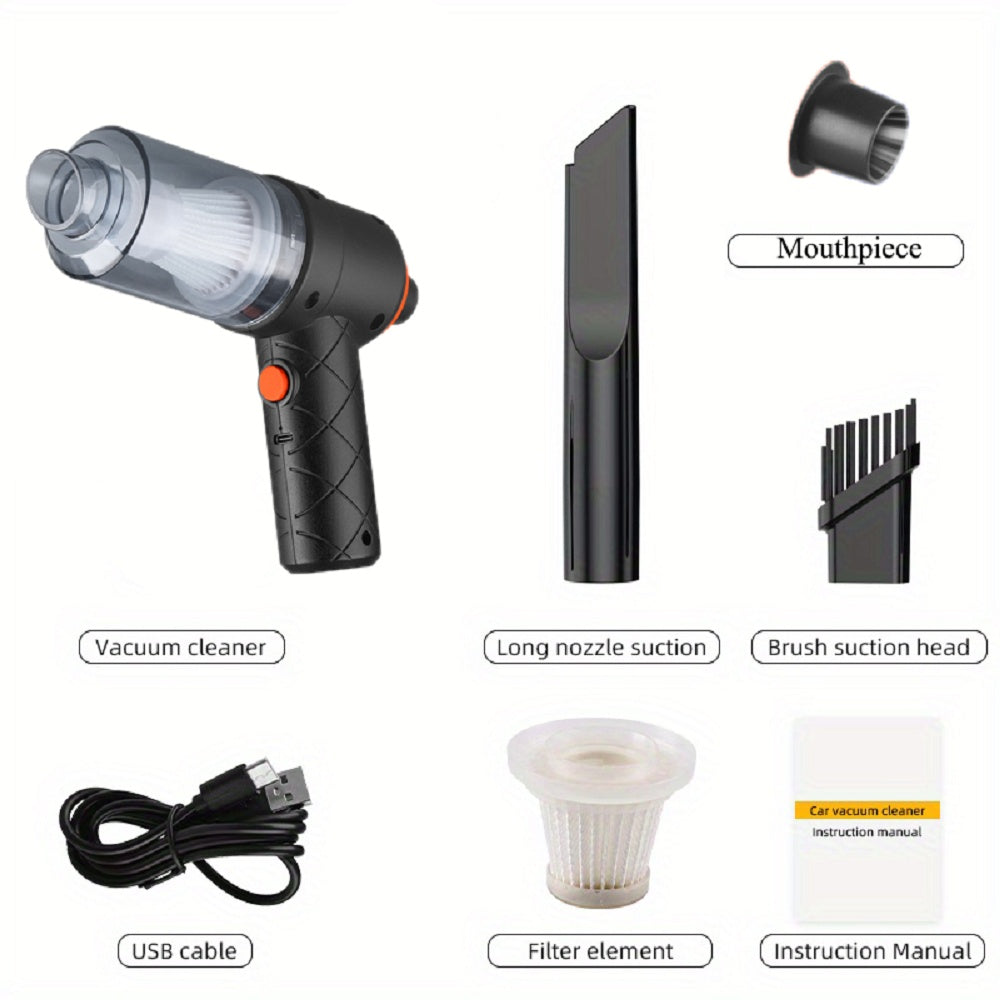 Mini Car Vacuum Cleaner Powerful Cleaning Machine Car Accessories